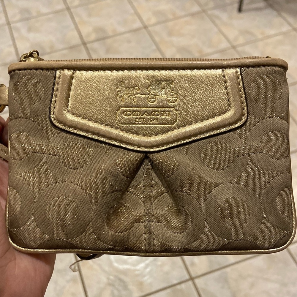 Coach wristlet